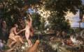 Adam et Eve grand Peter Paul Rubens Nu